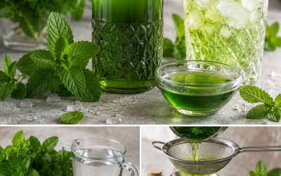 Homemade Mint Syrup: A Refreshing Treat