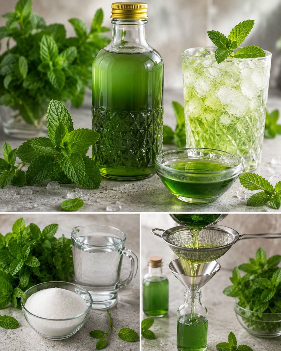 Homemade Mint Syrup: A Refreshing Treat