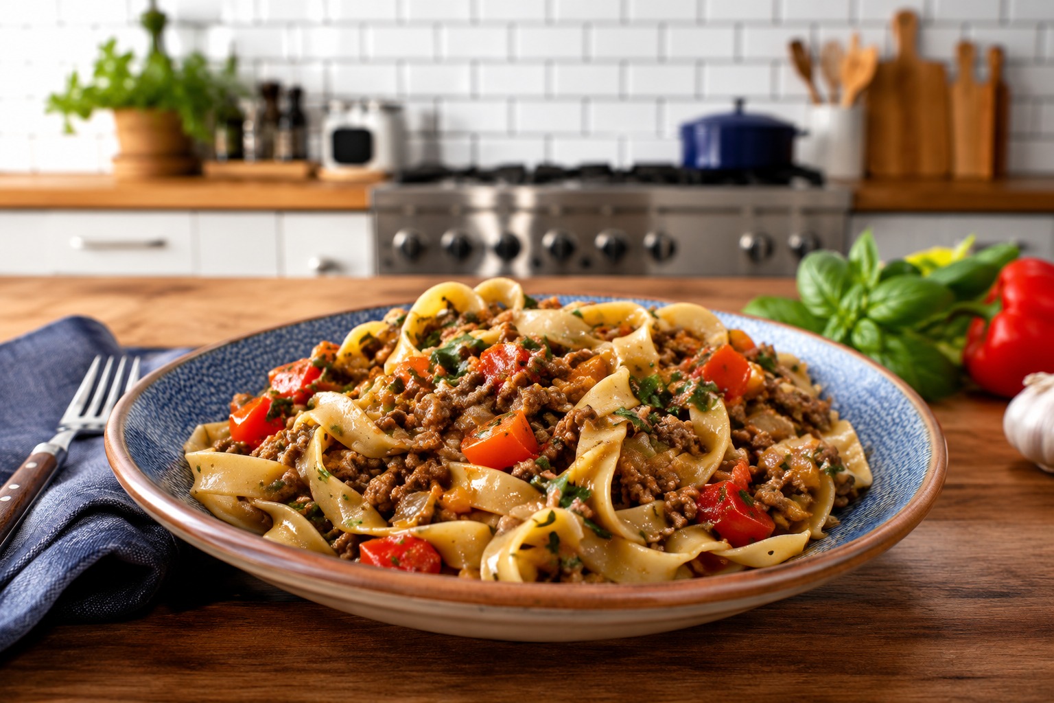Drunken Noodles — Easy Homemade Recipe