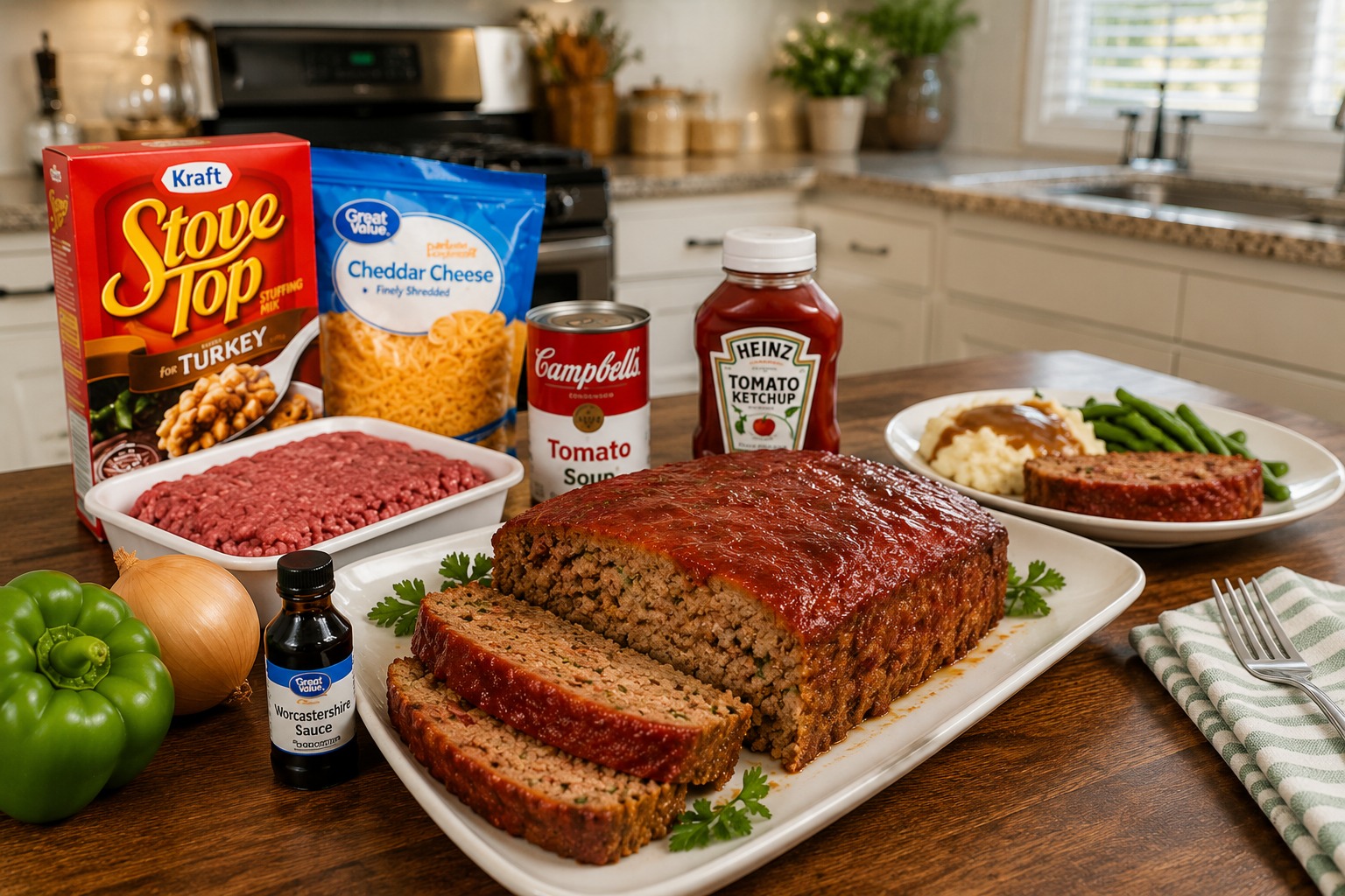 Stove Top Stuffing Meatloaf — Easy Homemade Recipe