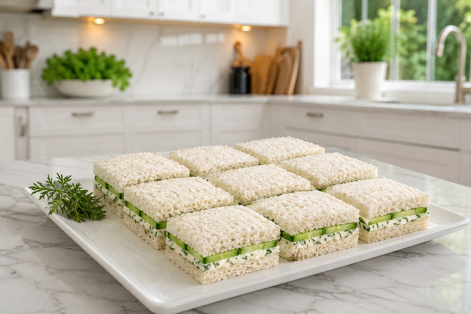 Cucumber Sandwich — Easy Homemade Recipe