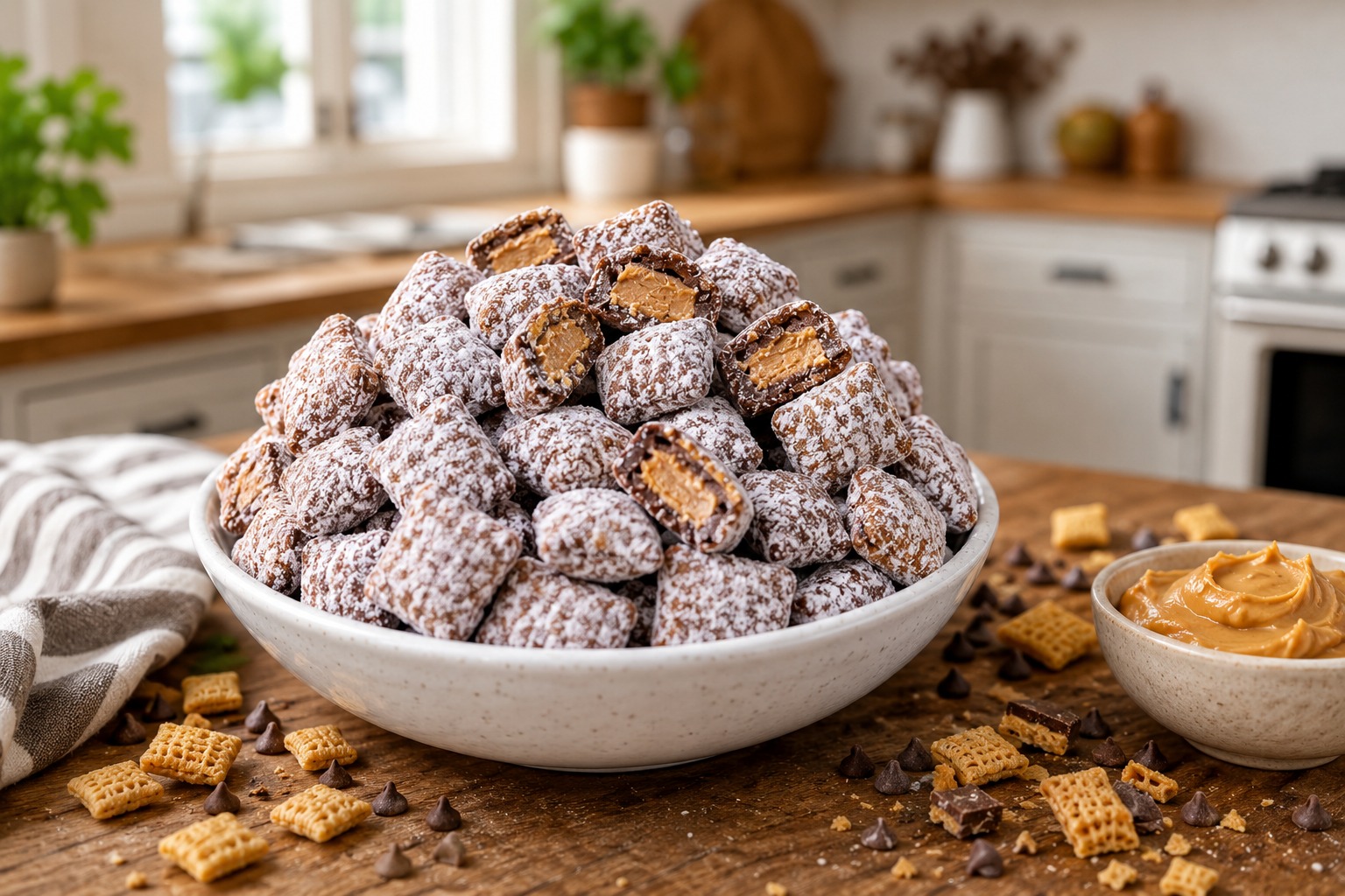 Butterfinger Puppy Chow — Easy Homemade Recipe