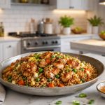 Bang Bang Chicken Fried Rice — Easy Homemade Recipe