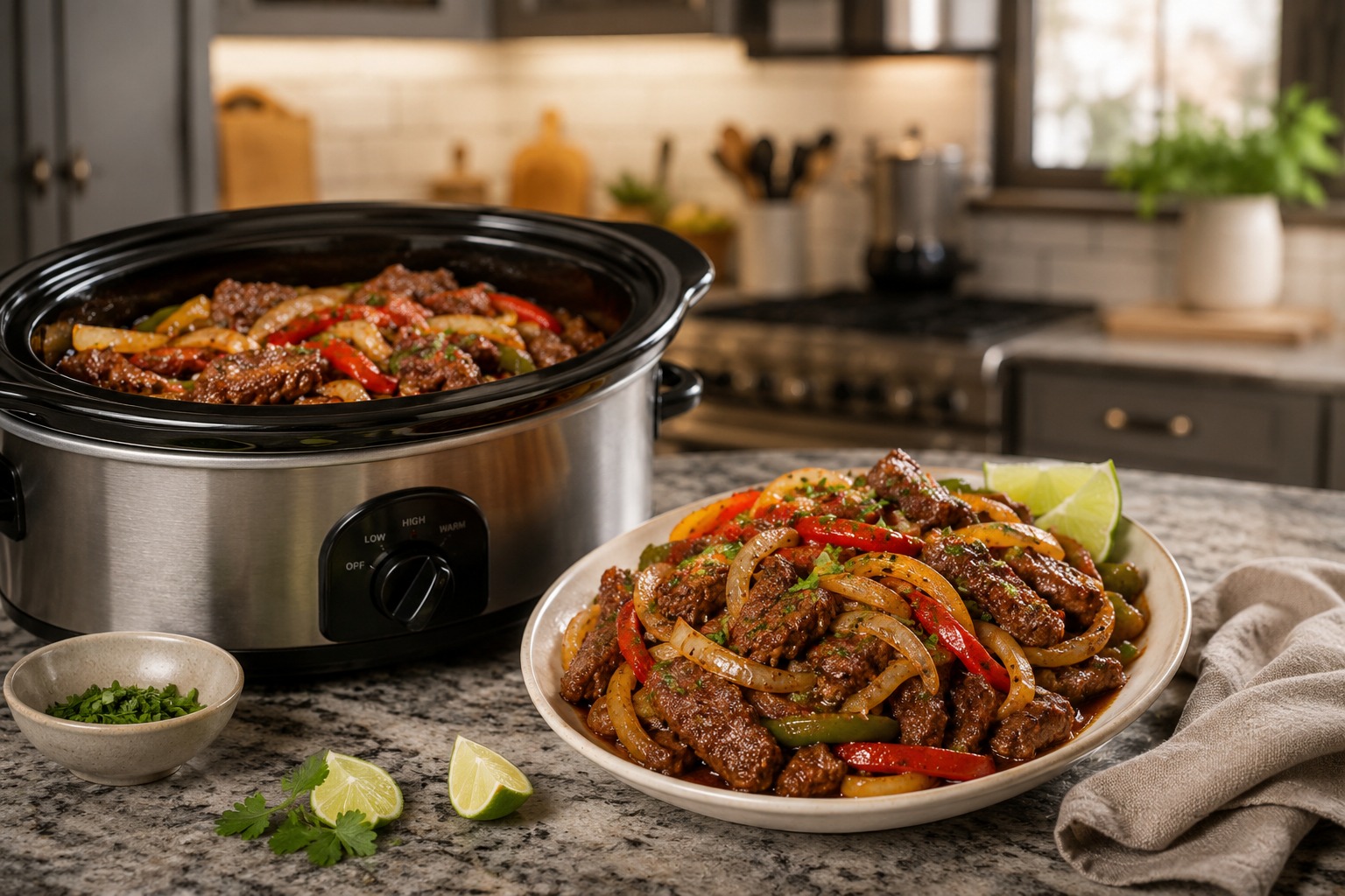 Spicy Steak Fajita — Easy Homemade Recipe