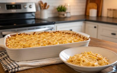 Oven Baked Amish Creamy Corn Noodles — Easy Homemade Recipe