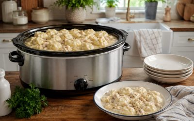 Slow cooker Southern Dumplings — Easy Homemade Recipe