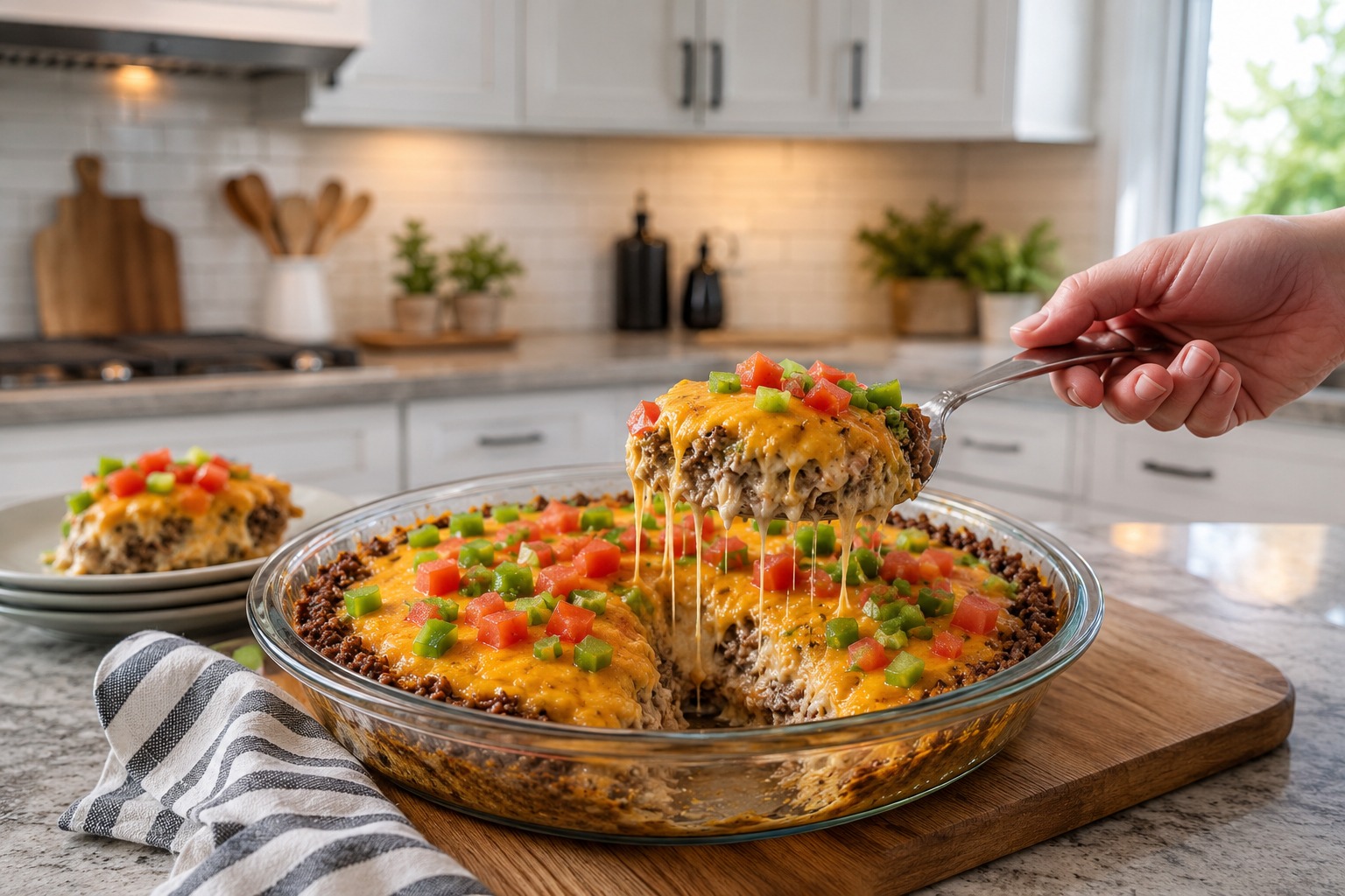 Keto Beef Taco Pie — Easy Homemade Recipe