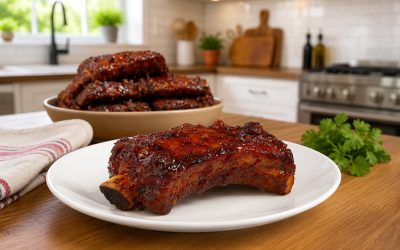 Sticky Honey Garlic Ribs Recipe — Easy Homemade Recipe