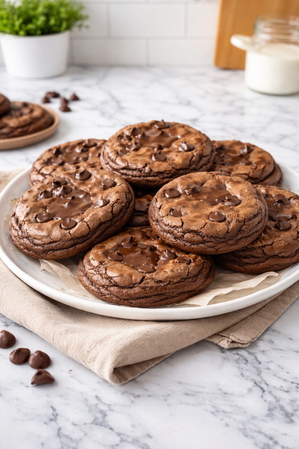 Chocolate Brownie Cookies — Fudgy, Chewy, and Irresistible Treat