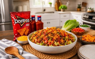 Dorito Taco Salad — Easy Homemade Recipe1