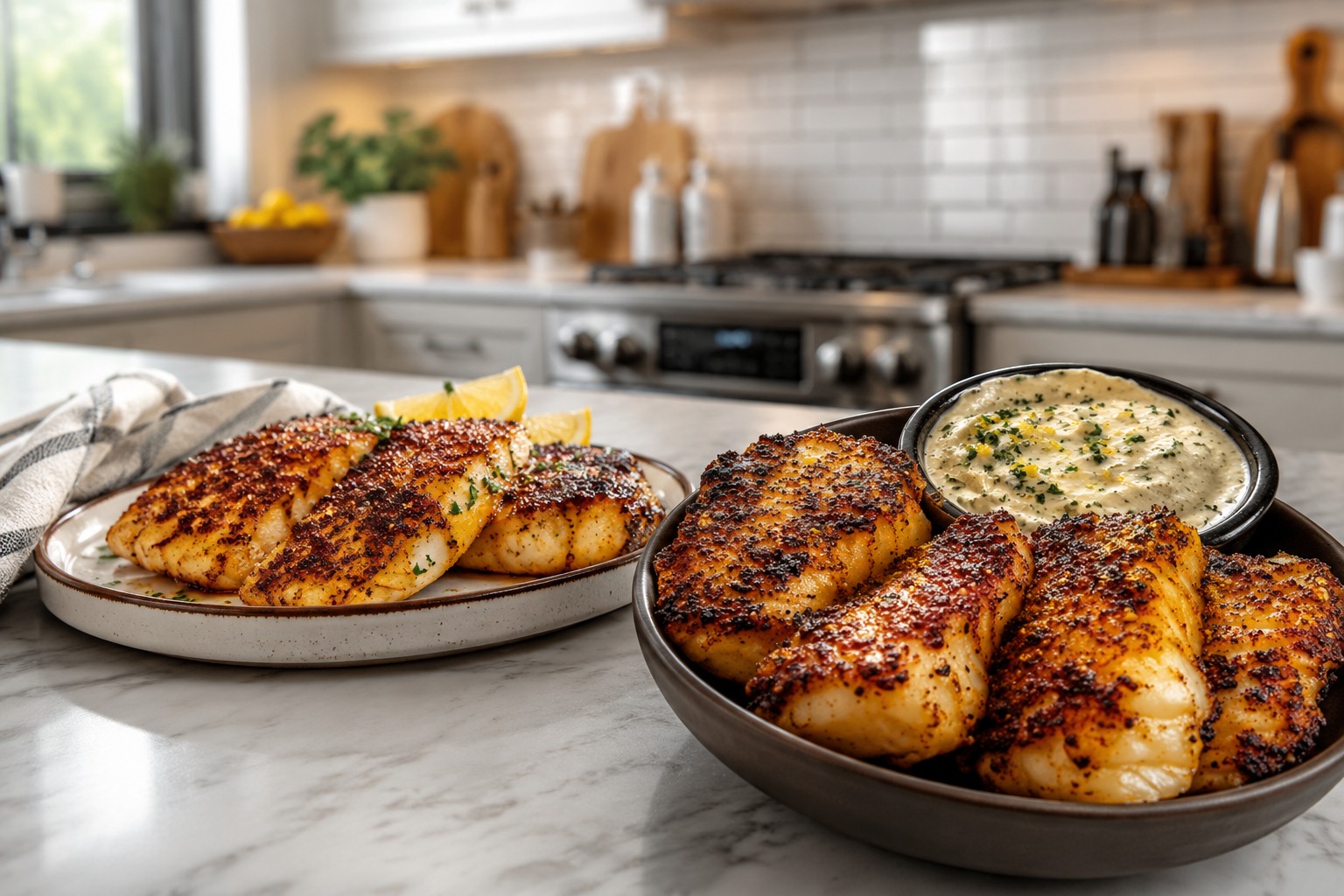 Perfection Air Fryer Blackened Cod — Easy Homemade Recipe