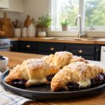 Blueberry Cheesecake Crescent Rolls — Easy Homemade Recipe