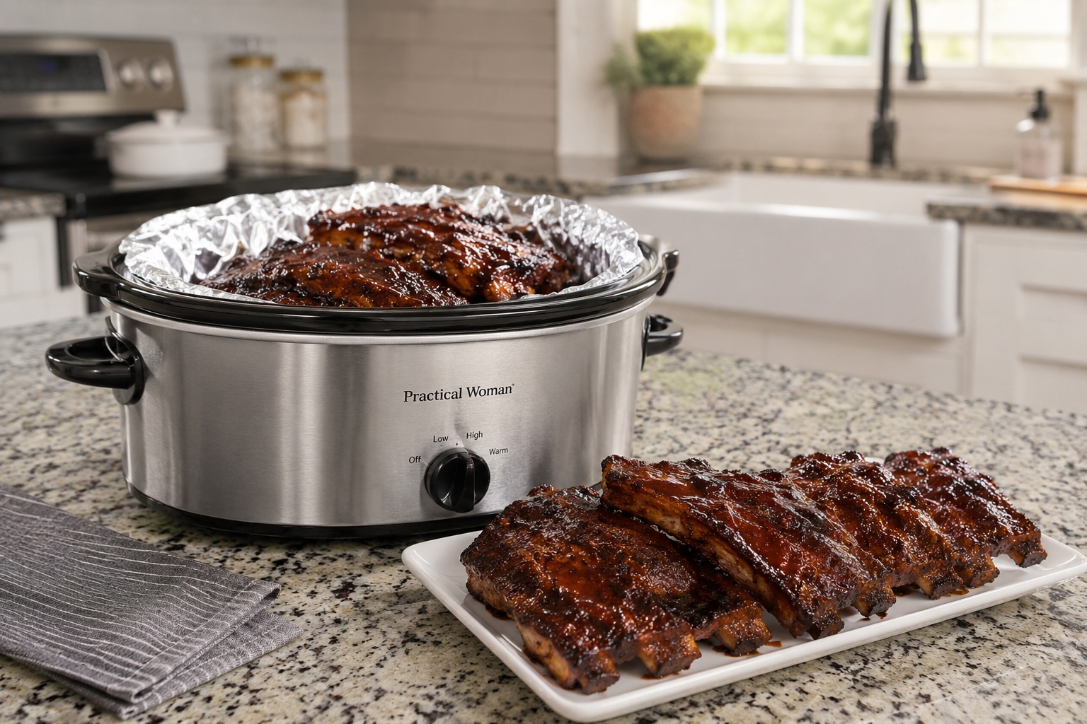 3-Ingredient Slow Cooker Ribs — Easy Homemade Recipe