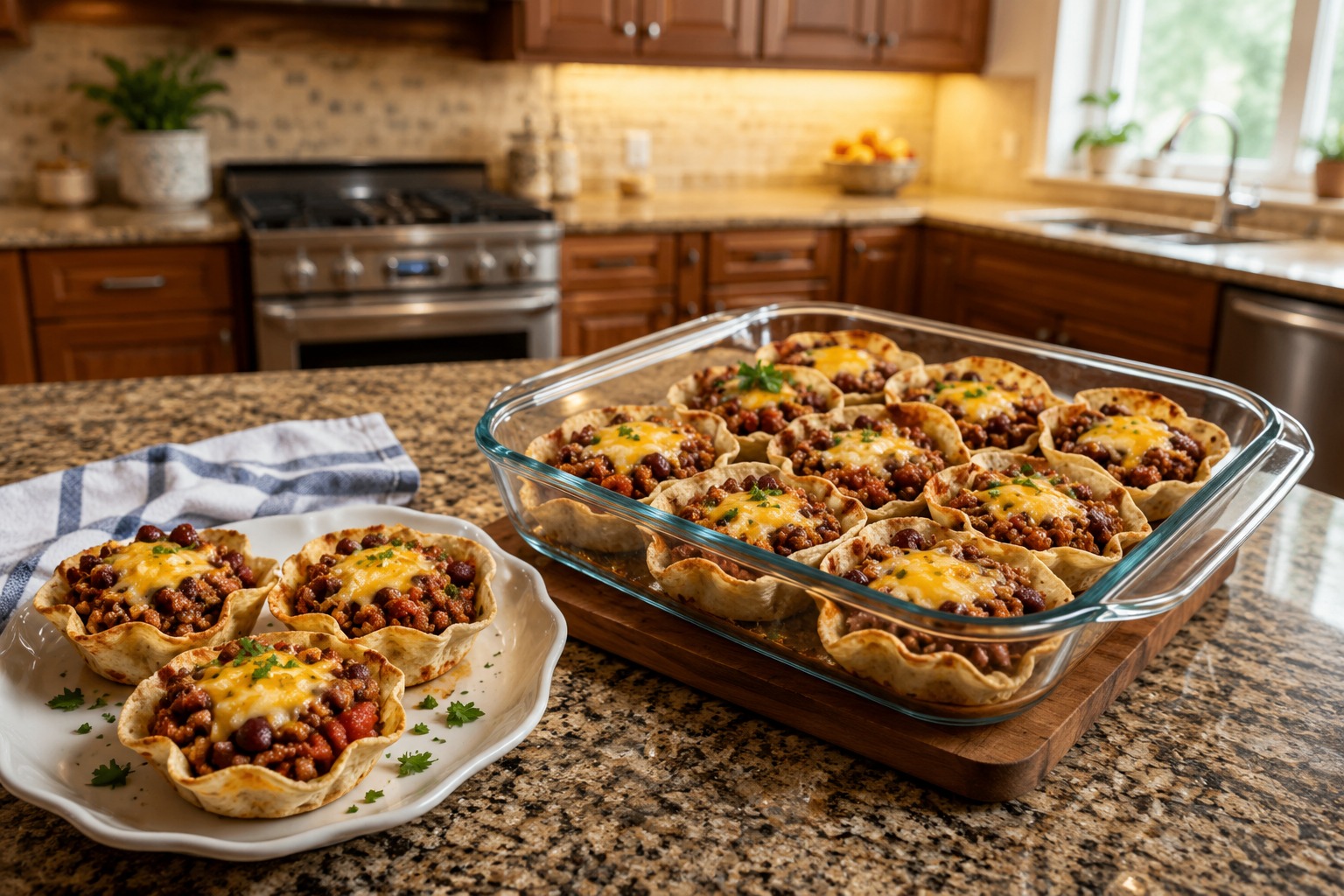 Cheesy Beef Chili Scoops — Easy Homemade Recipe