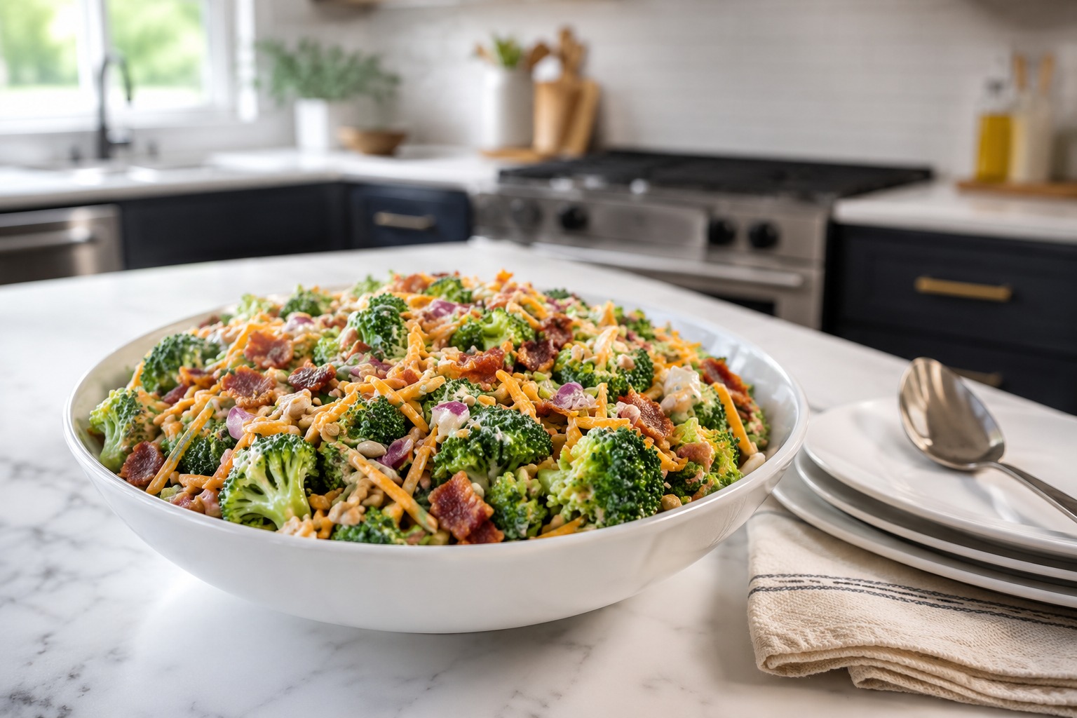 Loaded Broccoli Salad — Easy Homemade Recipe
