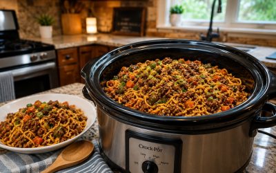 Grandma’s Ground Beef Chow Mein Casserole — Easy Homemade Recipe