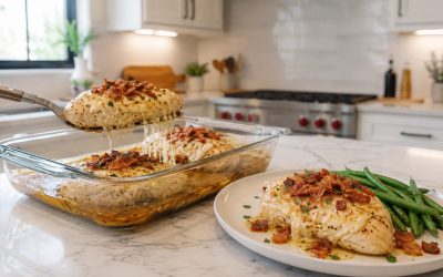 Oven-Baked 3-Ingredient Chicken Casino — Easy Homemade Recipe