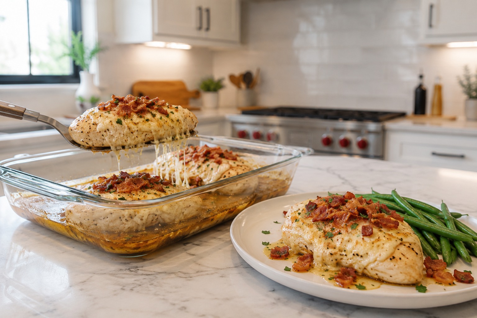 Oven-Baked 3-Ingredient Chicken Casino — Easy Homemade Recipe
