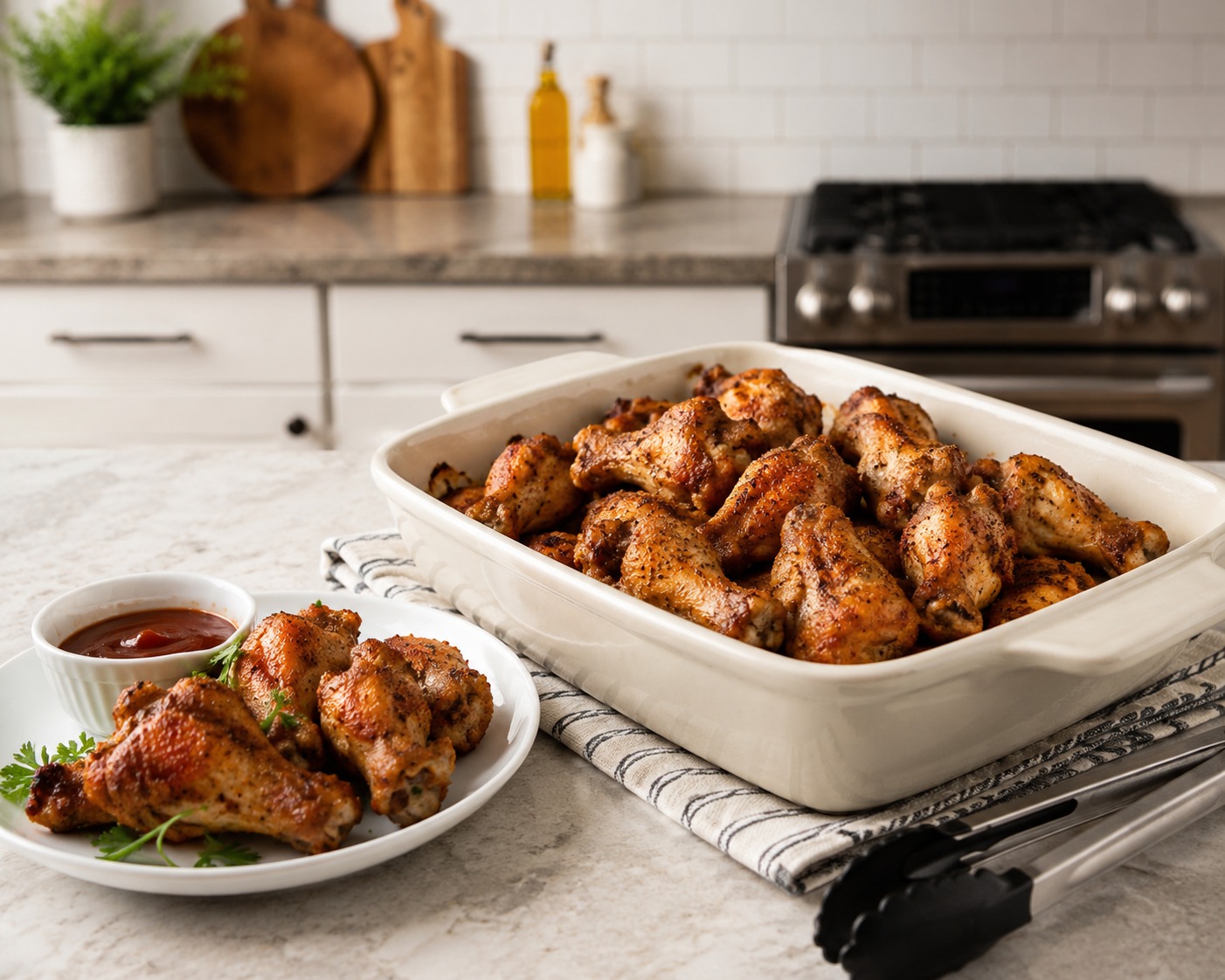 Oven Chicken Drumettes — Easy Homemade Recipe