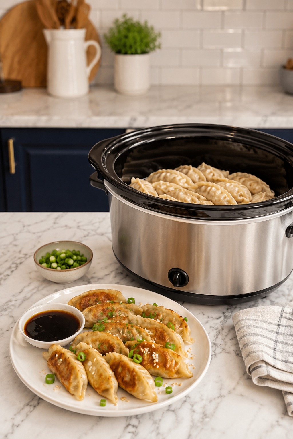 Potsticker Supper — Easy Homemade Recipe