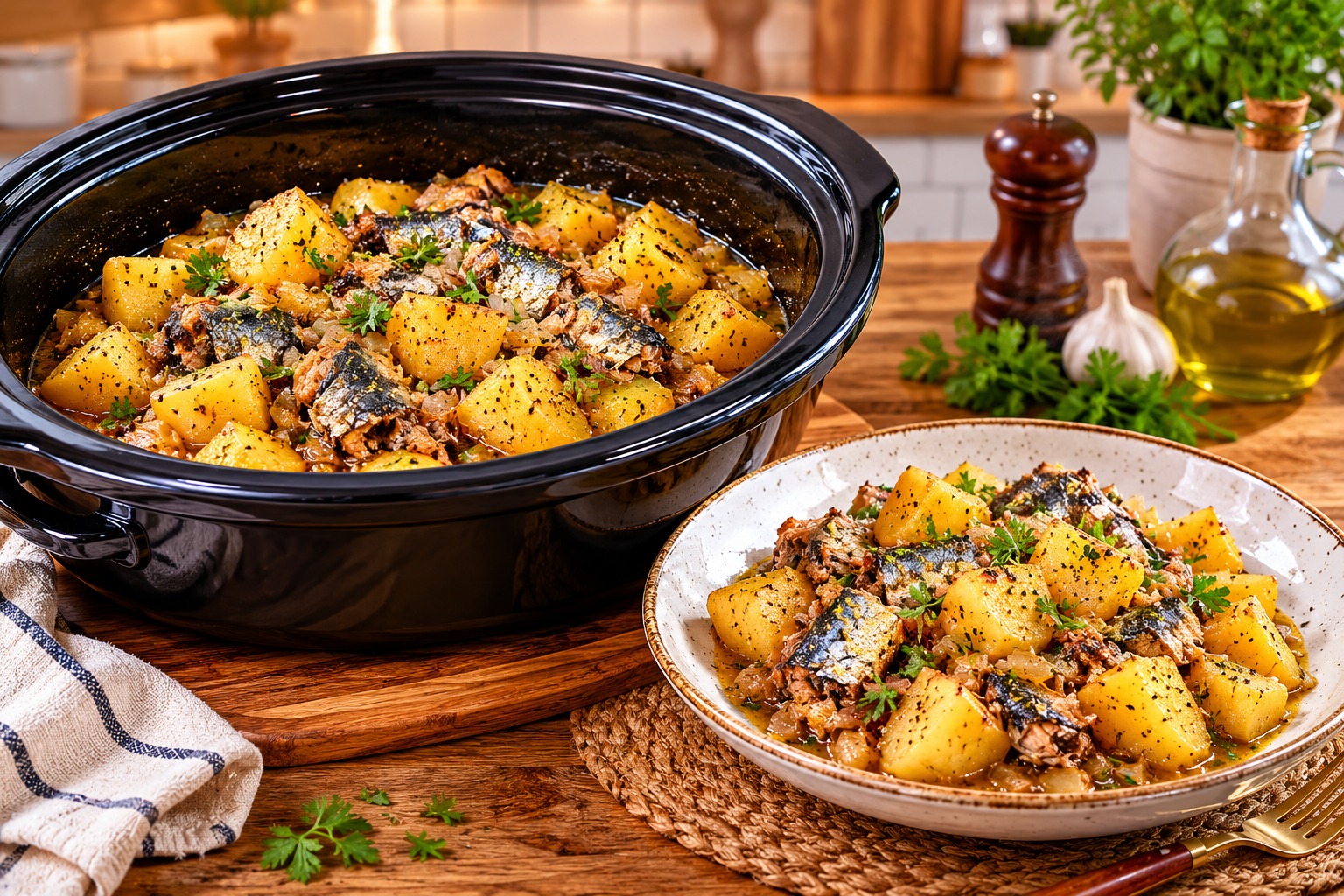 Poor Man’s Potatoes and Sardines — Easy Homemade Recipe1