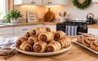 Breakfast Pigs in Cinnamon Rolls — Easy Homemade Recipe