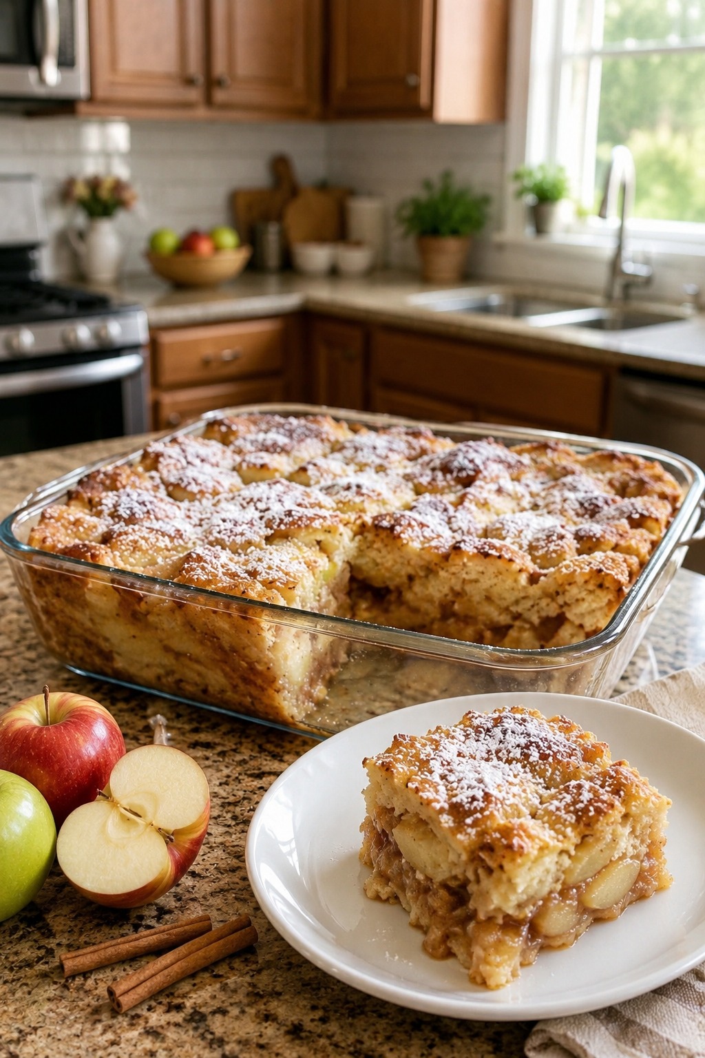 Easy Apple Cinnamon Cake — Easy Homemade Recipe