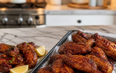 Caramelized Baked Chicken Wings — Easy Homemade Recipe