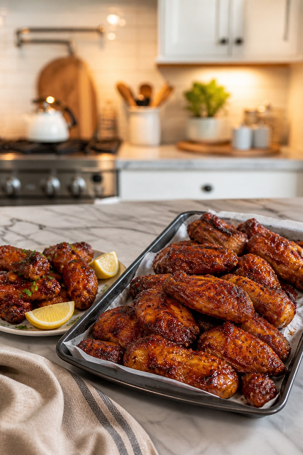 Caramelized Baked Chicken Wings — Easy Homemade Recipe