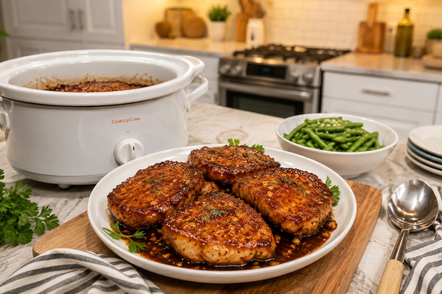 Honey Garlic Pork Chops — Easy Homemade Recipe
