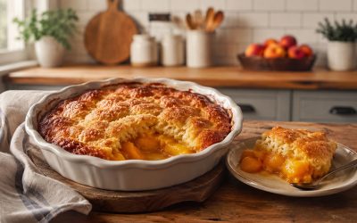 Classic Peach Cobbler — Easy Homemade Recipe