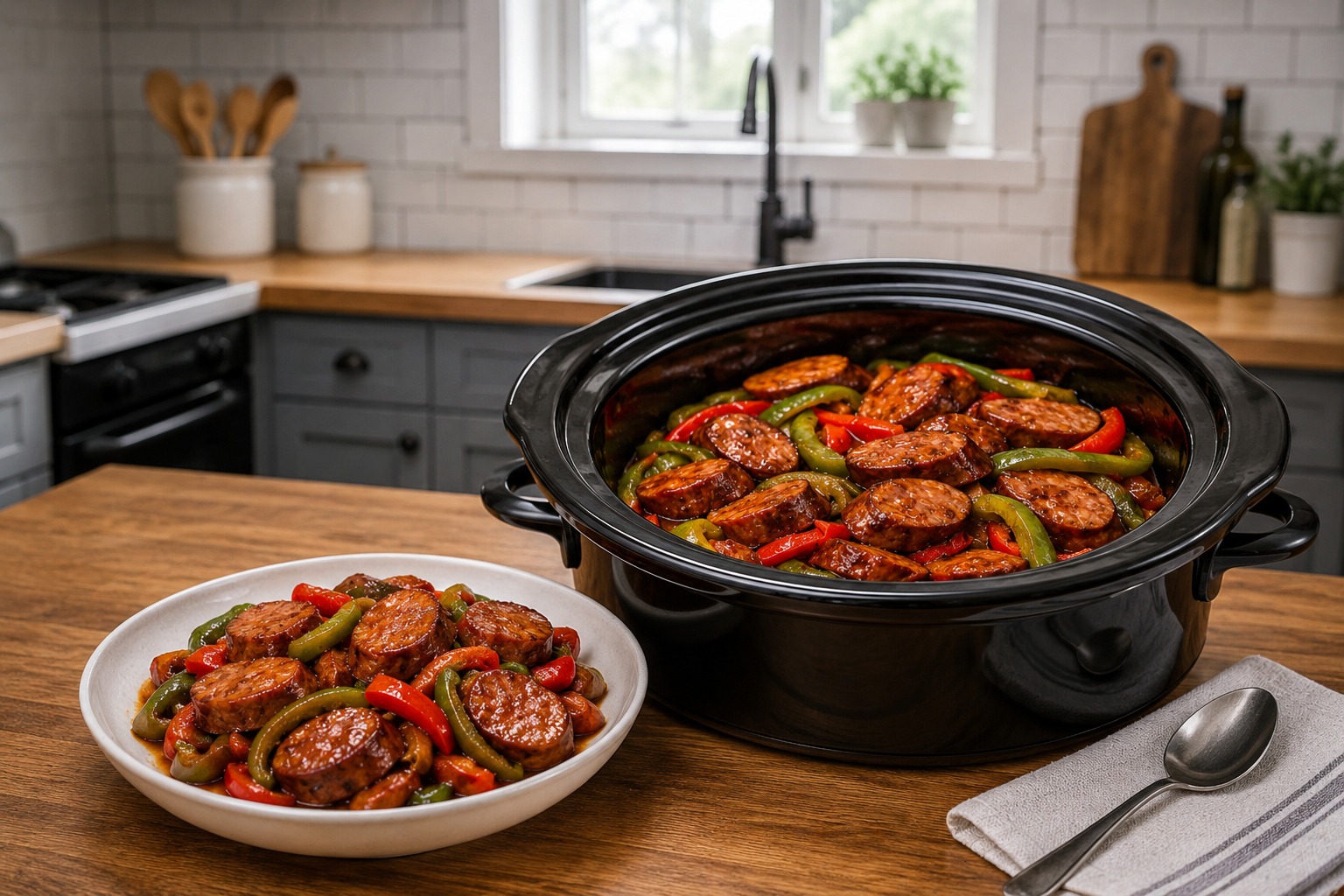 Sausage and Peppers — Easy Homemade Recipe