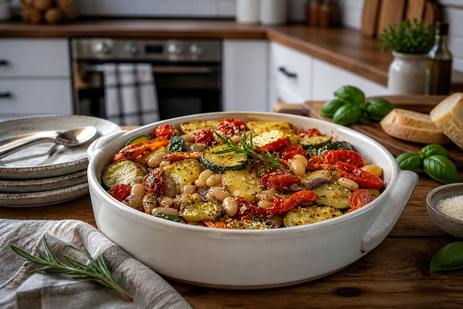 tuscan roasted veggie — Easy Homemade Recipe