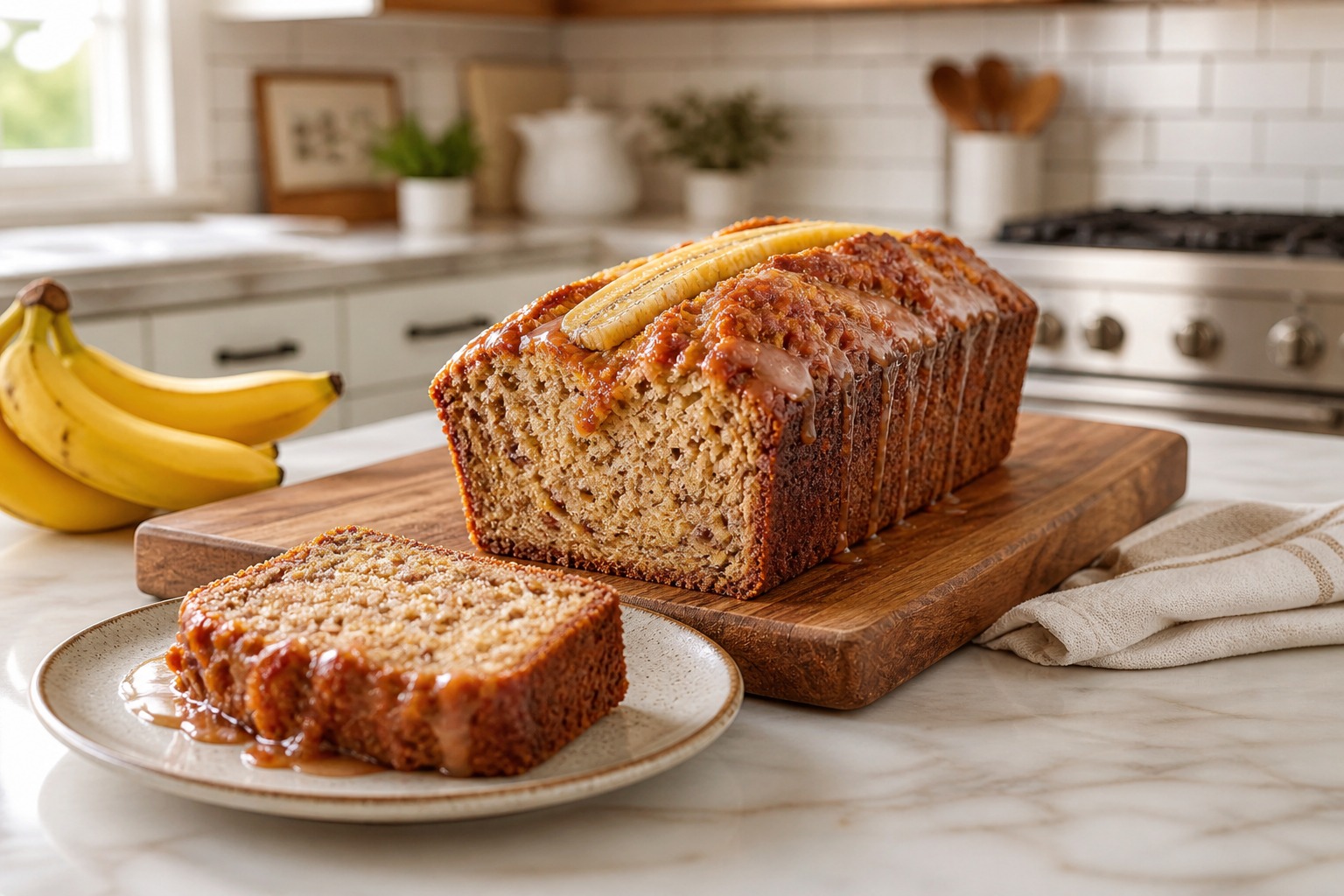 Cheese Banana Bread — Easy Homemade Recipe