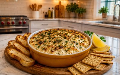 Hot Crab Meat Dip — Easy Homemade Recipe