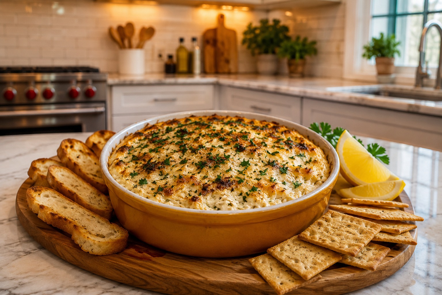 Hot Crab Meat Dip — Easy Homemade Recipe