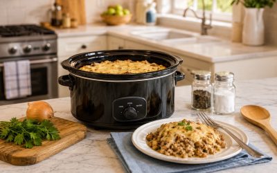 Amish Yumasetti Casserole-Slow Cooker — Easy Homemade Recipe
