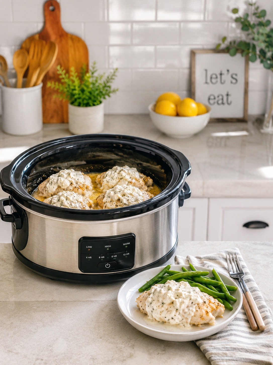 Slow Cooker Mom’s Weekend Chicken — Easy Homemade Recipe1