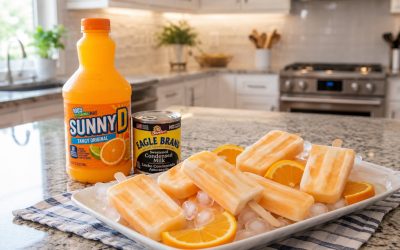 SunnyD Creamsicle Pops — Easy Homemade Recipe